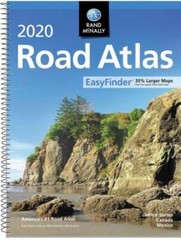 Rand McNally 2020 Road Atlas Midsize Easy Finder – Spiral by Rand McNally: Used
