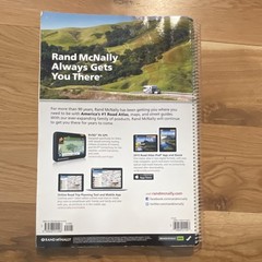 Rand McNally 2015 Large Scale Road Atlas United States Spiral Bound