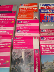 job lot ordanance survey maps