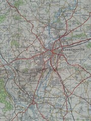 Ordnance Survey One-Inch Map, Sheet 130: Kidderminster (1963).