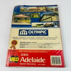 UBD Adelaide Street Directory 43rd Edition 2005 CBD Building Index Updated RAA