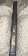 1966 Hammond Family Reference World Atlas Hardcover Book