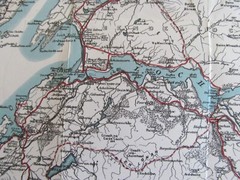 VINTAGE GALL & INGLIS TOURIST’S MAP OF OBAN & DISTRICT