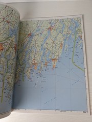 1994 Maine DeLorme Atlas and Gazetteer 11″ x 15.5″ Topo Maps Road Guide