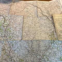NITHSDALE & MOFFAT I Ordnance Survey 1 In Sh 84 Popular Edition 1946 CLOTH