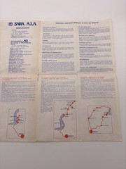 Carta stradale vintage Provincia di Brescia ACI – Scala 1:150.000