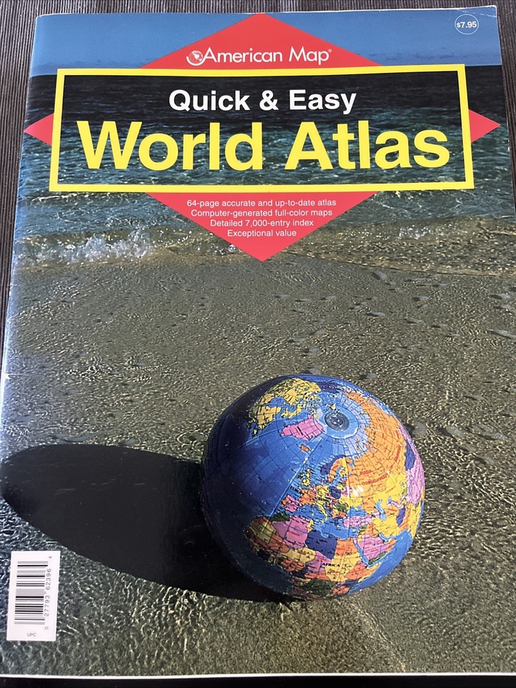 Quick & Easy World Atlas by American Map Corporation