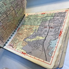 Thomas Bros Los Angeles & Orange Counties Street Atlas Map Book #H