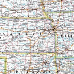 National Geographic United States Wall Map – Classic – Laminated (Poster Size…