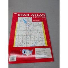 UTAH Atlas & Gazetteer Delorme Topo Maps Back Road Public Lands 1993 1st Edition