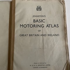 Johnston’s Basic Motoring Atlas OF GB AND IRELAND Undated (M964)