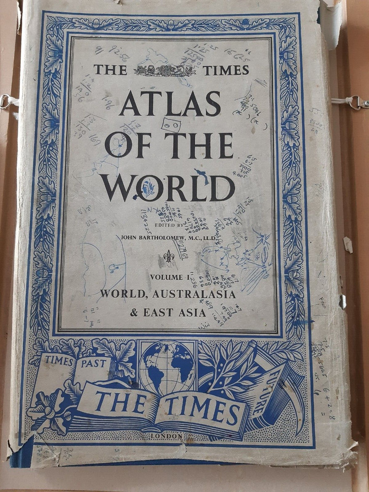 Times atlas of the world Vol I World, Australasia and East Asia