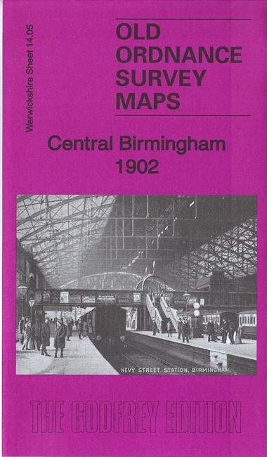 Central Birmingham 1902 or 1913 Warwickshire Sheet 14.05