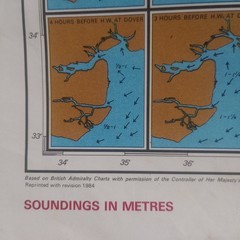 Admirality Chart x3 River Colne and Blackwater Navigational Charts 1990 Wall Map