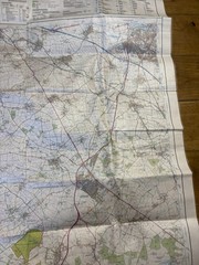 Newport Pagnell & Northampton South Active Map by Ordnance Survey Sheet Map 207