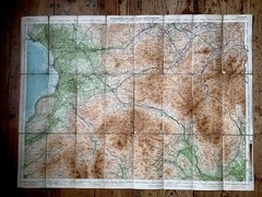 SCOTLAND & SHETLAND ISLANDS 10 AA 1920’S TOURING MAPS ( 2 Miles To An Inch)