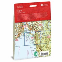Hvaler – Nordeca 1:50k Norway Walking Hiking Map 10013