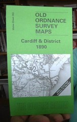 MAP OF Cardiff & District 1890 One Inch Sheet 263 by John Davies NEW