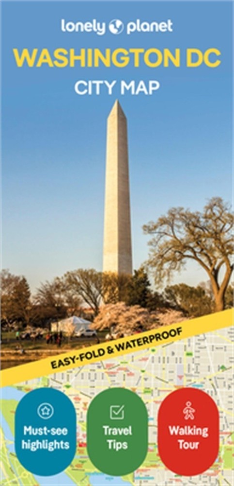 Lonely Planet Washington DC City Map (Sheet Map, Folded)