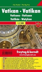 VATICAN CITY POCKET MAP 1:2.5K (ENGLISH, ITALIAN AND By Freytag Berndt BRAND NEW