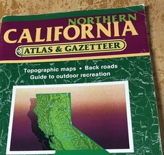 NORTHERN CALIFORNIA Delorme Atlas&Gazetteer Map Book Topo Back Roads Recreation
