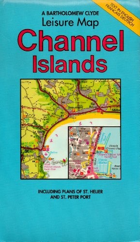 Great Britain Leisure Maps: Channel Islands (Holiday maps) Sheet map Book The