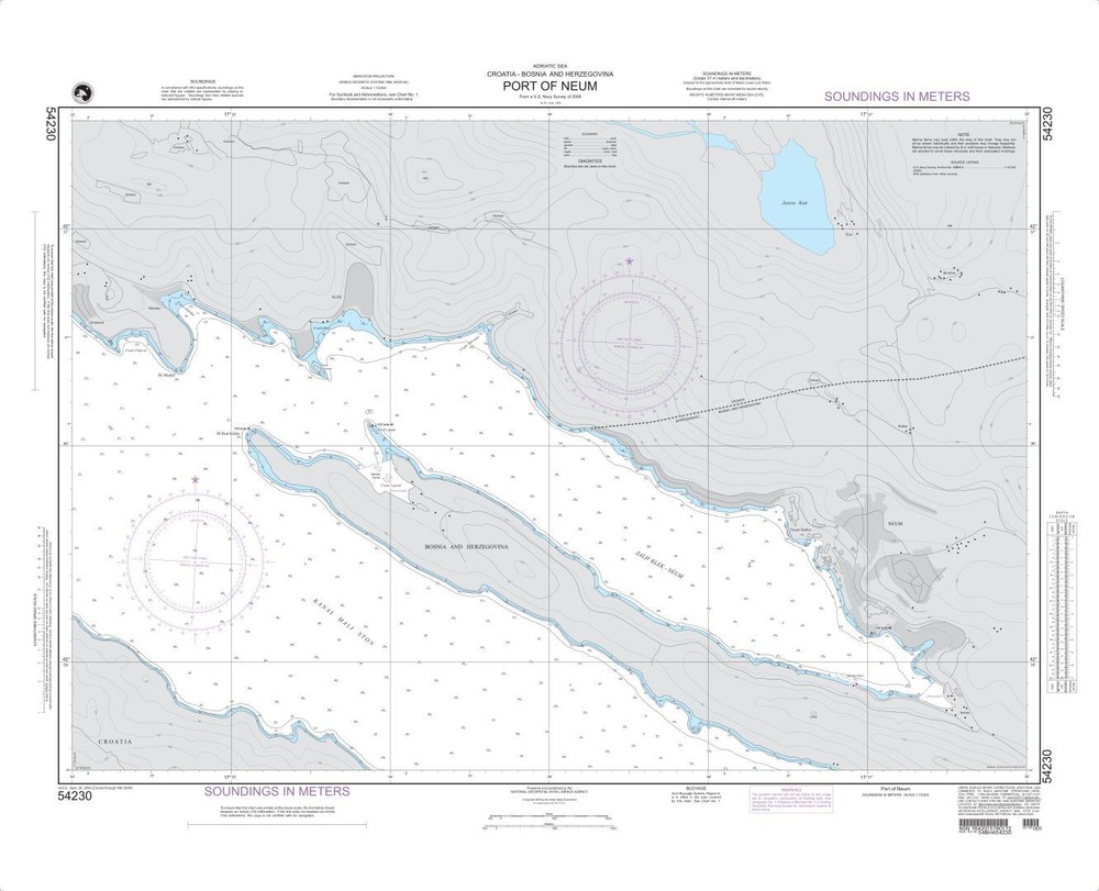 Port of Neum | NGA Chart 54230