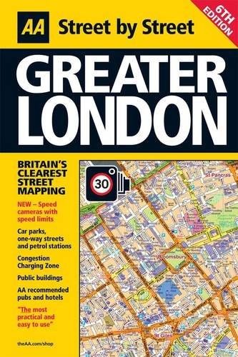 Street Atlas Greater London HB (AA Street by Street) by AA Publishing Hardback