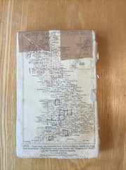 1953 Ordnance Survey One Inch Seventh Series Cloth Map 143 Gloucester & Malvern