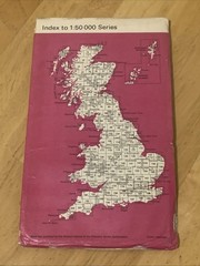 Ordnance Survey Landranger 40 Loch Shiel Map 1976 OS Glenfinnan Mallaig Arisaig