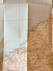 1961 Ordnance Survey One Inch Seventh Series Map 174 Bude (incl Boscastle )