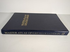 Vintage Master Atlas of Greater London Hardback Book Collectors City Maps