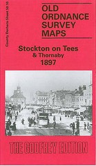 Stockton-on-Tees and Thornaby 1897: Durham Sheet 50.16 by Robert Woodhouse NEW
