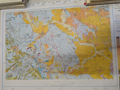 Geological Survey Map of Great Britain: Harrogate Drift Edition