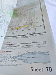 Ordnance Survey One Inch Series Map – Jedburgh- Sheet 70 – Published in 1964