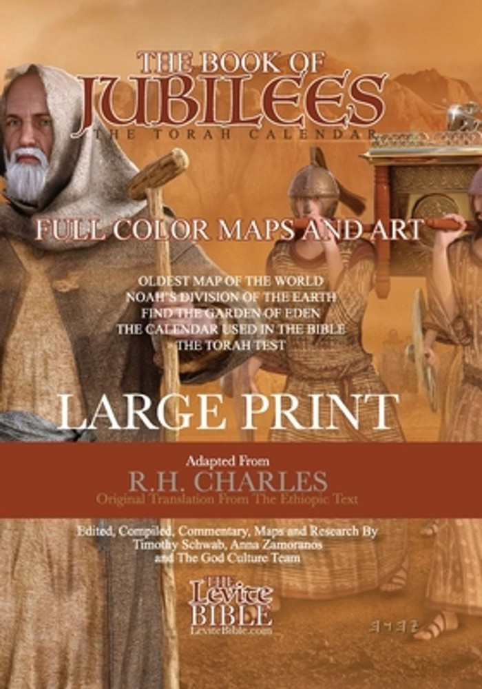 The Book of Jubilees: The Torah Calendar Black & White Edition by Timothy Schwab