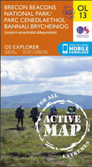 Landranger OL13 Brecon Beacon Map – Waterproof x 2 Maps