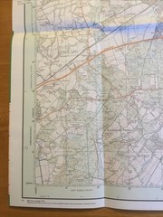1994 Ordnance Survey Pathfinder Map 1247 TQ 23/33 Crawley (incl Balcombe )