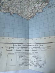Vintage Ordnance Survey Map Of Great Britain Sheet 186 Bodmin And Lauceston