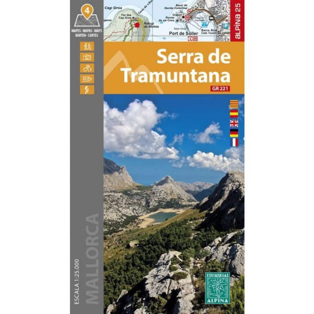 Serra de Tramuntana (Mallorca) Walking and hiking Maps – set of 4