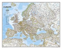 Europe Classic laminated by National Geographic Maps 9780792250166