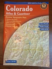 Colorado Atlas and Gazetteer , Paperback