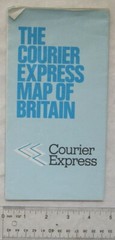 1979 The Courier Express Map of Britain