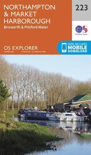 Northampton and Market Harborough (Map) OS Explorer Map