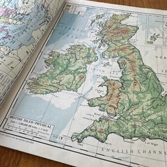 Phillips Australian Commonwealth Atlas Vintage 1955