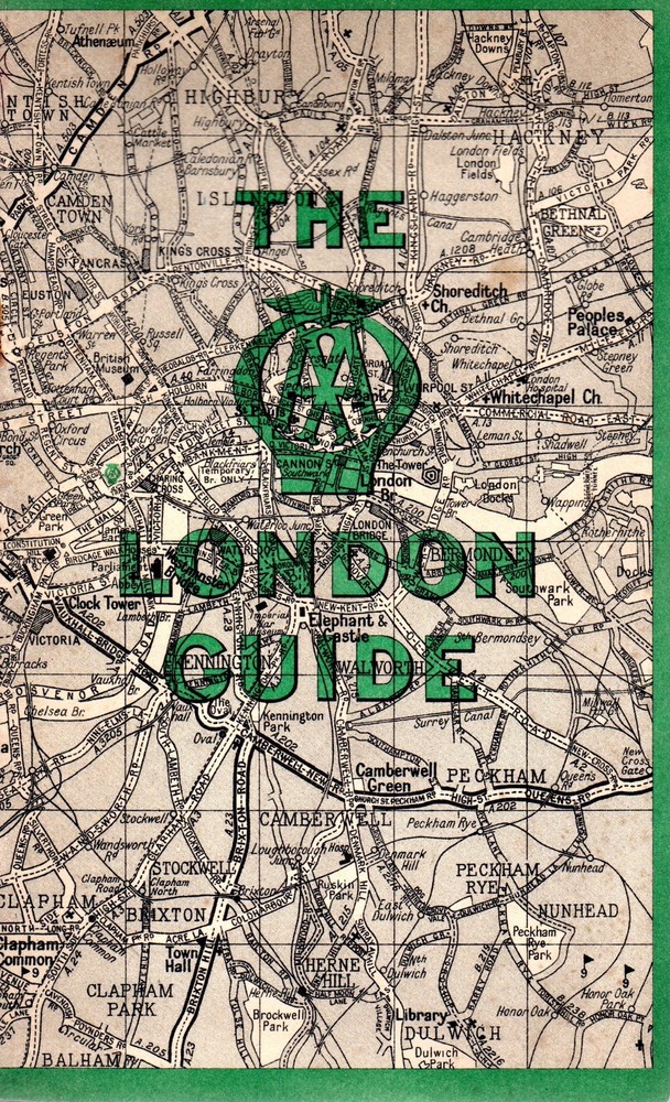 The AA London Guide – The Automobile Association – Good – Map