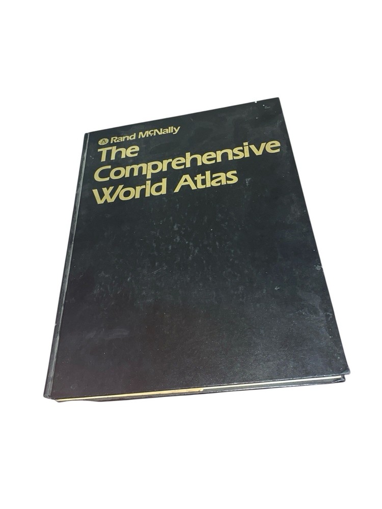 Rand McNally The Comprehensive World Atlas No Rips / Tears Beautiful Condition