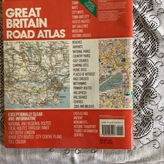 GREAT BRITAIN ROAD ATLAS RAC Exceptionally Clear & Informative