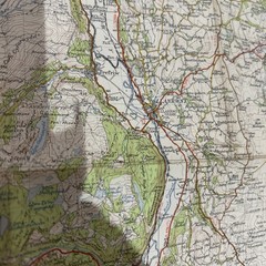 SNOWDON Sheet 107 1953 CLOTH Seventh Series Ordnance Survey One Inch Map