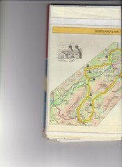 Scotland Touring Map Ordnance Survey Guide 1 Inch to 8 Miles Eilean Donan